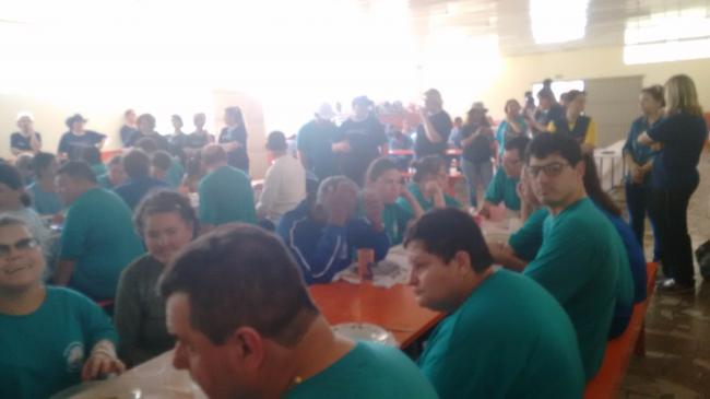 Almoço Integração na Associação dos Comerciários de Ponta Grossa