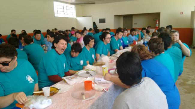 Almoço Integração na Associação dos Comerciários de Ponta Grossa
